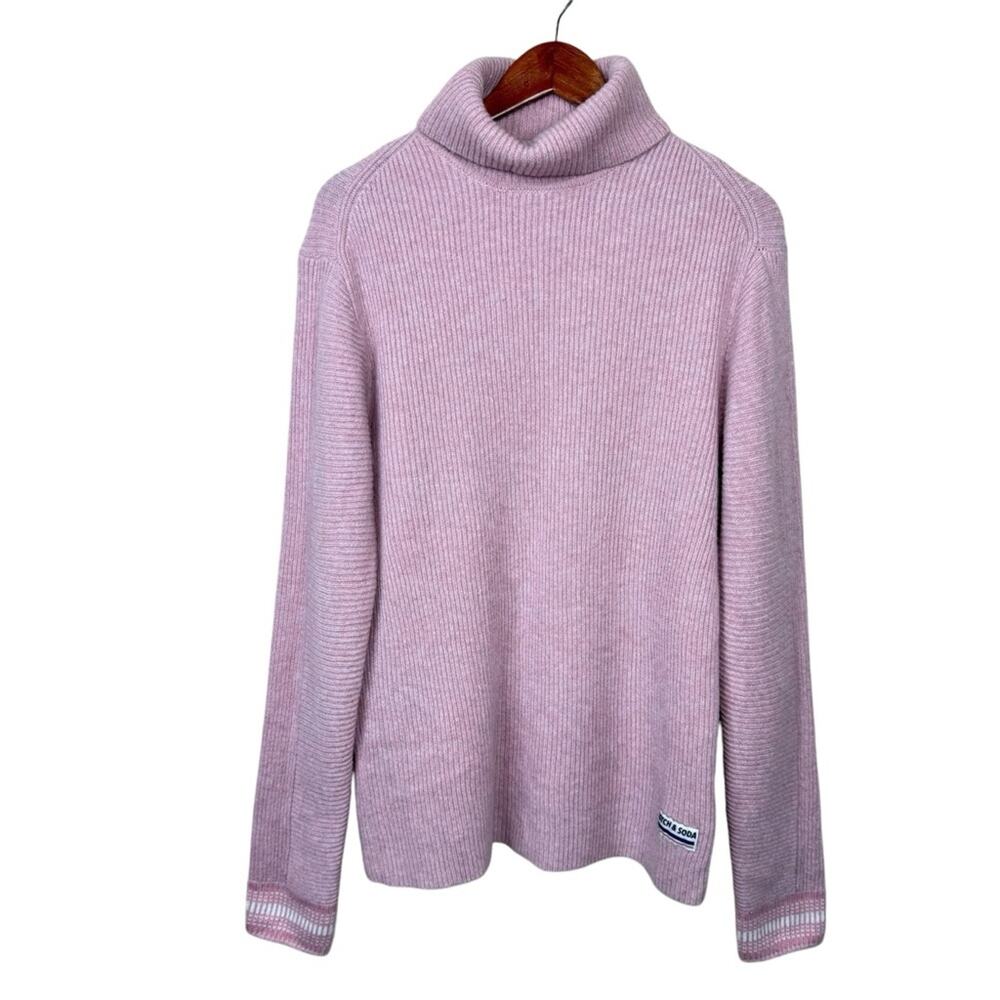 Pink Turtleneck Sweater